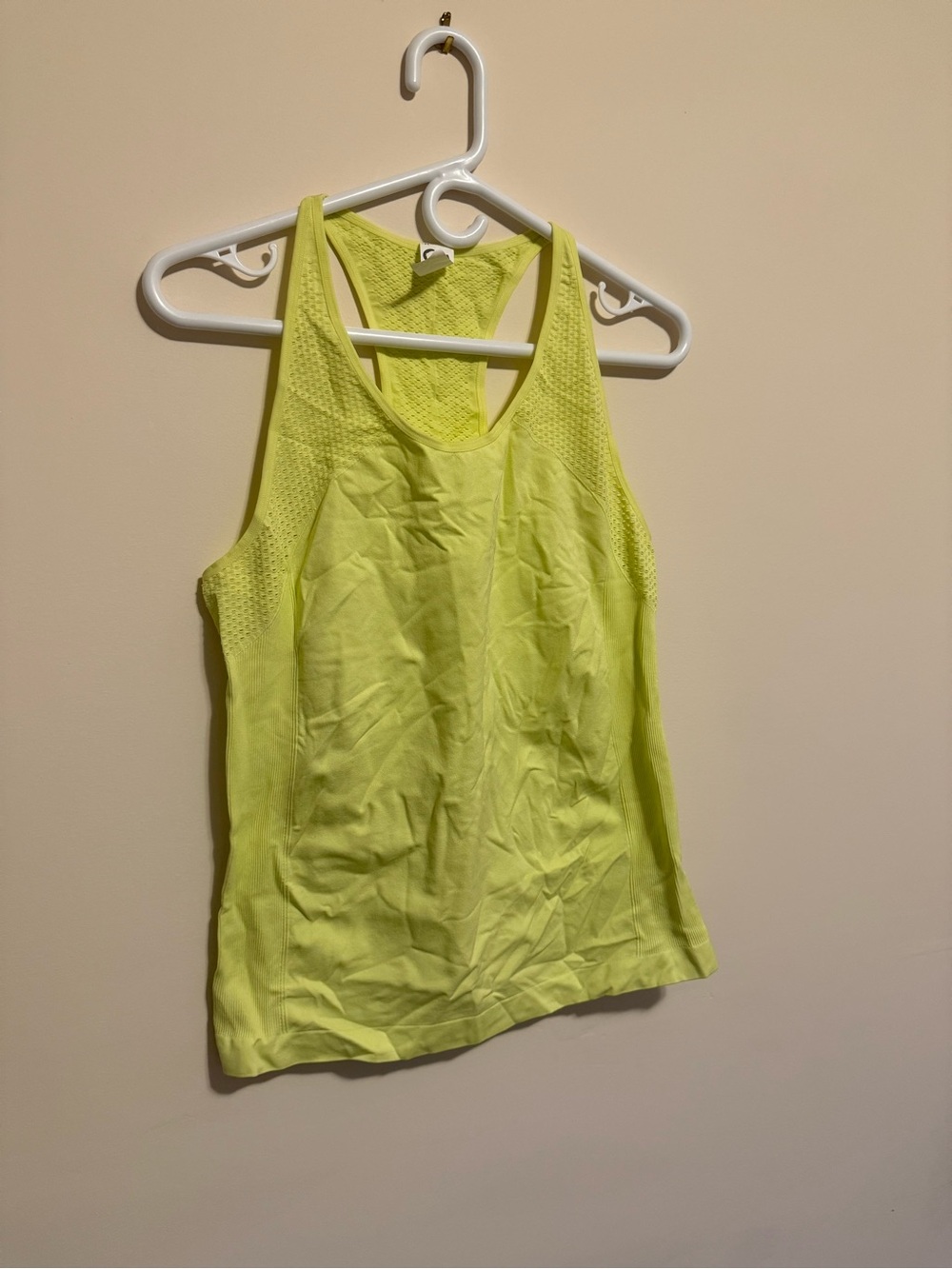 ZYIA Neon Lime Racerback Workout Tank